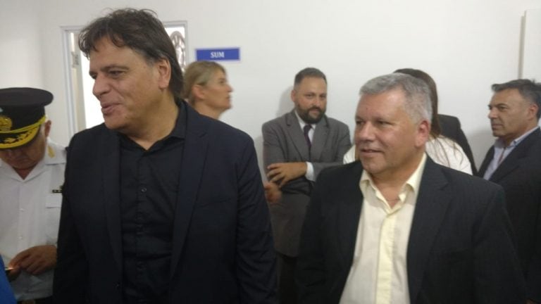 El intendente Gustavo Benedetti se runión con el Ministro Massei y con el Ministro Mosquera