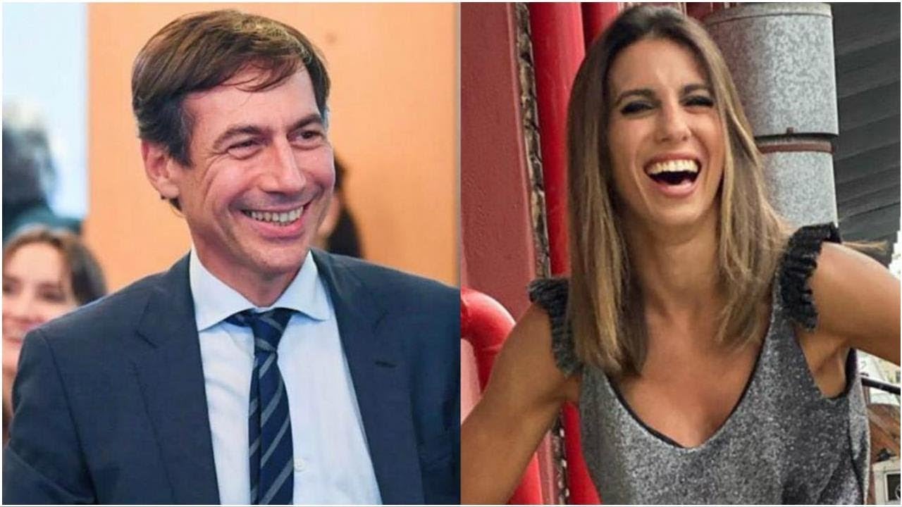 Cinthia Fernández y el senador Luis Naidenoff muy juntos en el carnaval