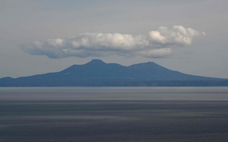 La isla Kunashiri también forma parte de los Territorios del Norte (AFP)