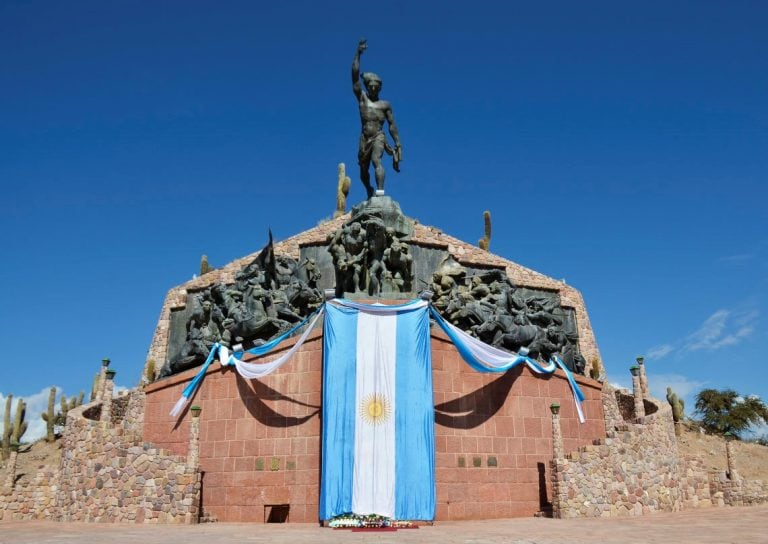 Monumento a los Héroes de la Independencia, en Humahuaca, Jujuy