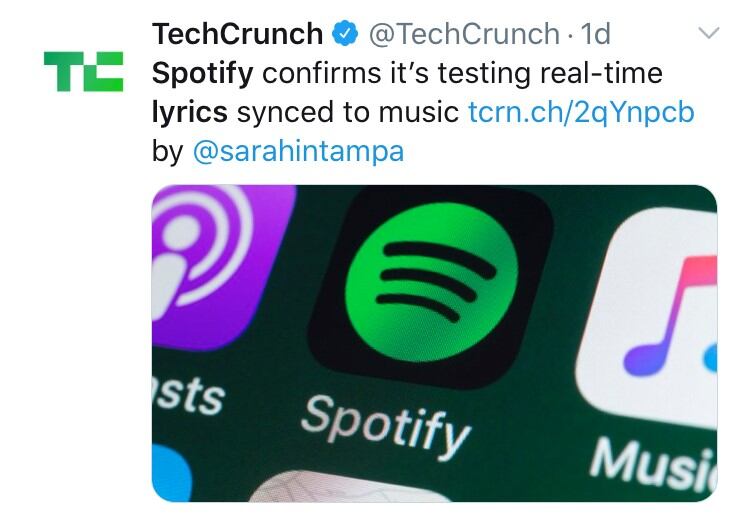 Spotify prueba su nueva función karaoke