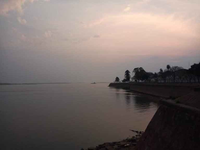 Cielo cubierto en la jornada del jueves para la Capital de Corrientes.