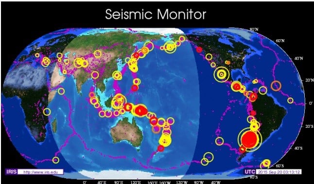 Para acceder a la información y datos de lugar, hora, epicentro de los sismos que se producen en el mundo.