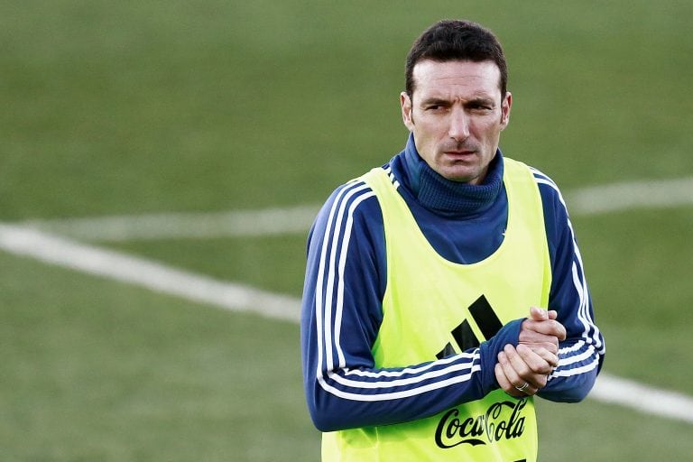 Lionel Scaloni. (AFP)