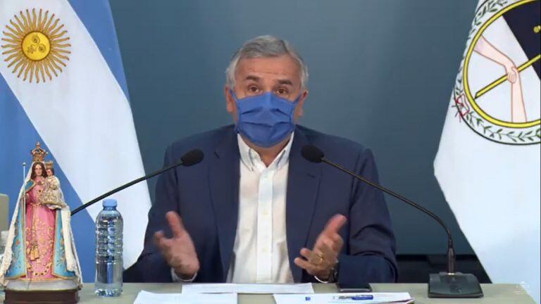 "No hay responsabilidad de nadie en el sistema institucional de salud, porque el cuerpo estaba bien identificado, pero la empresa funeraria enterró al cadáver equivocado", remarcó el gobernador Morales.