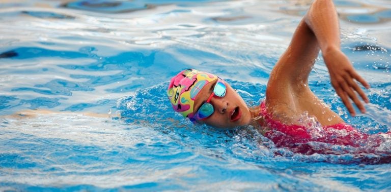 Natación en la Patagonia