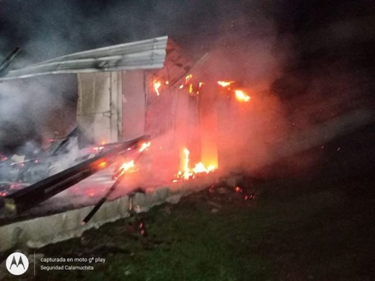 Santa Rosa: otro incendio y una mujer detenida