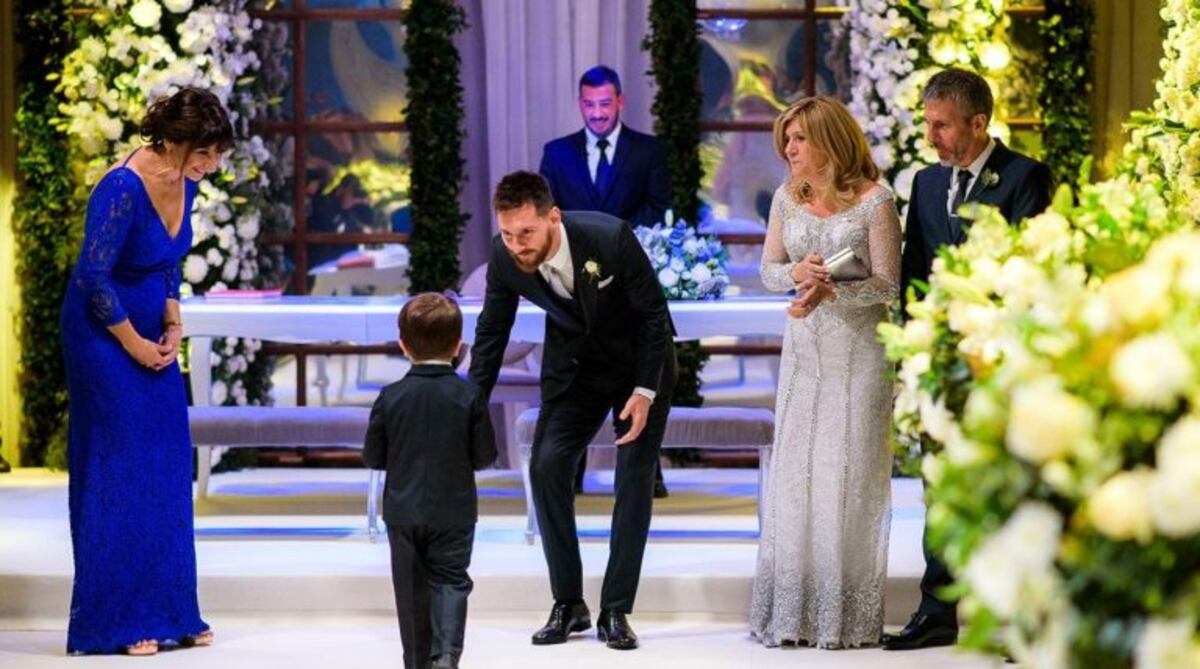 Fotos y videos de la intimidad de la boda de Messi y Roccuzzo