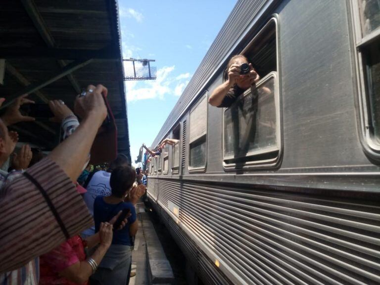 El Tren Solidario arribó a Tres Arroyos