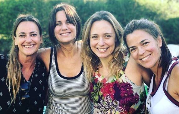 Nancy Duplaá causó nostalgia con una foto: así están las chicas de Montaña Rusa, 26 años después (Foto: web)