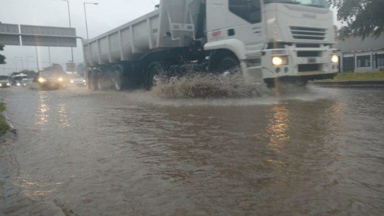 Córdoba tras las lluvias torrenciales de este viernes.