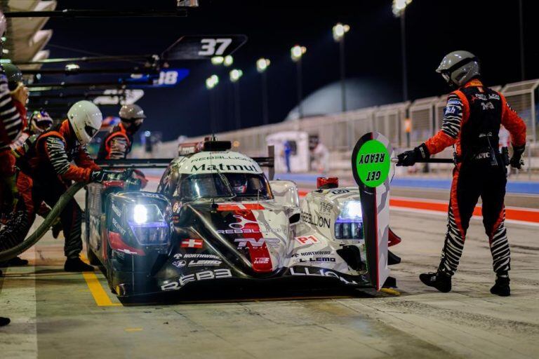 El Rebellion de Senna, Menezes y Nato, tercero en la general y dentro de la primera división del WEC, la LMP1.