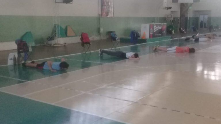 Volvió el entrenamiento del Basquet del Cultural de Arroyito