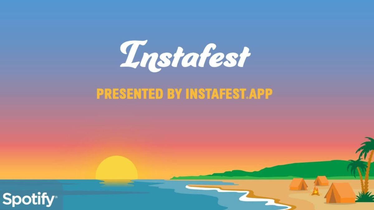 Instafest: cómo crear tu line up soñado con las canciones que escuchas en Spotify