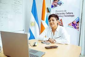 Analía Cubino, ministra de Educación, Cultura, Ciencia y Tecnología