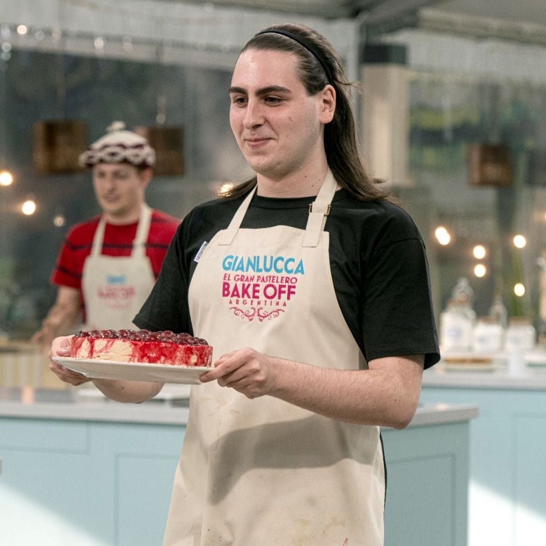 Gianluca se consagró como el pastelero del día.