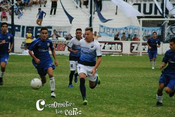 Elías Palacios, el delantero de Juniors que buscará este fin de semana pasar a la próxima ronda del torneo Federal C. (Foto Gentileza Cronómetro en Cero)