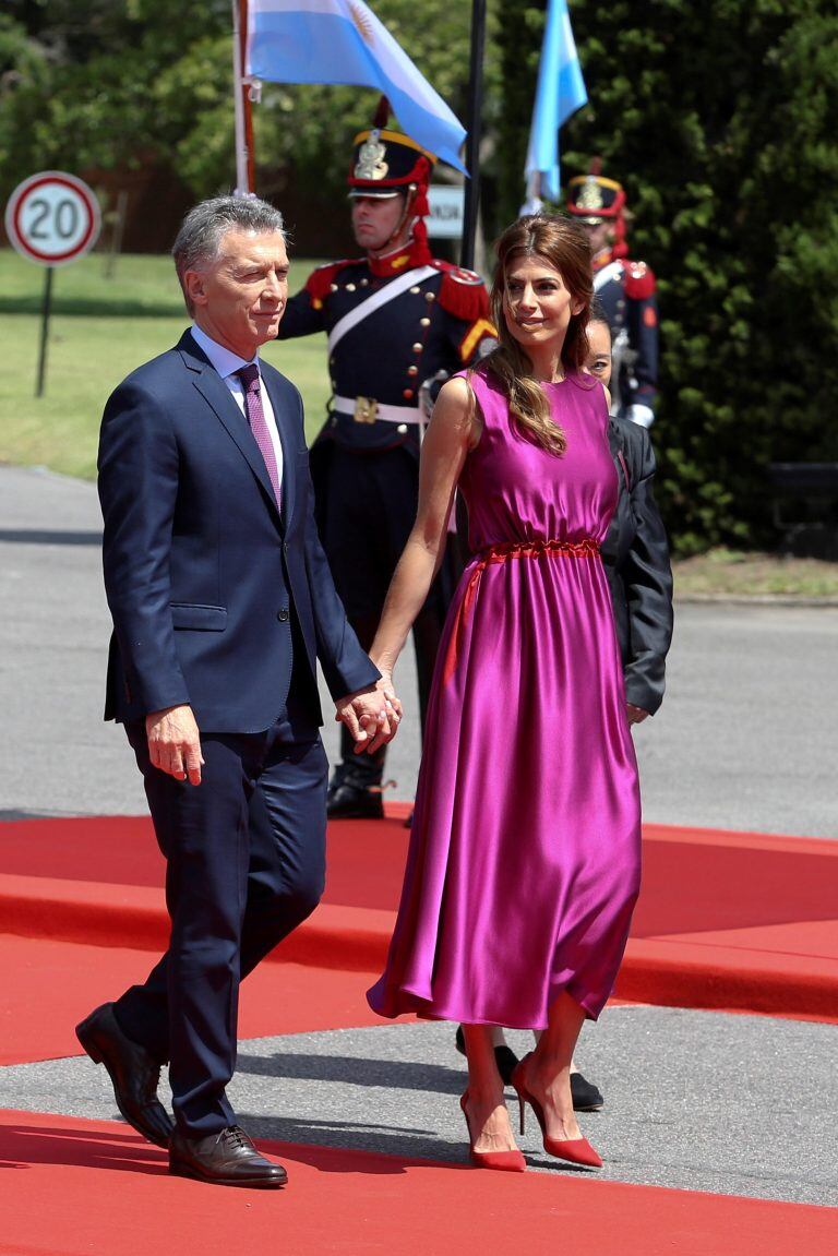 Mauricio Macri y Juliana Awada durante el G20 (Foto: Maxi Failla/EFE)