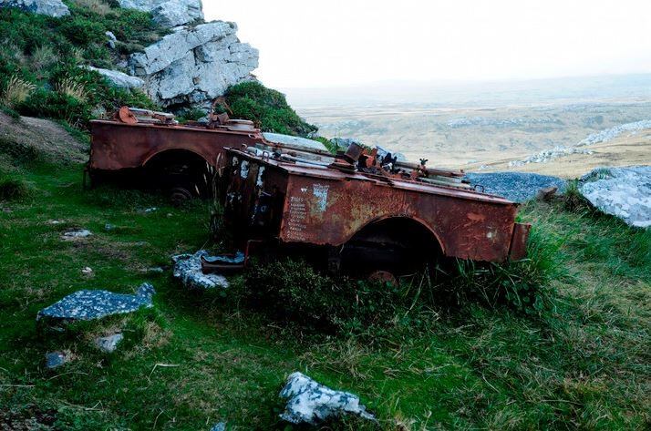 Las Malvinas, 36 años después. (Foto: Clarín / Fernando de la Orden)