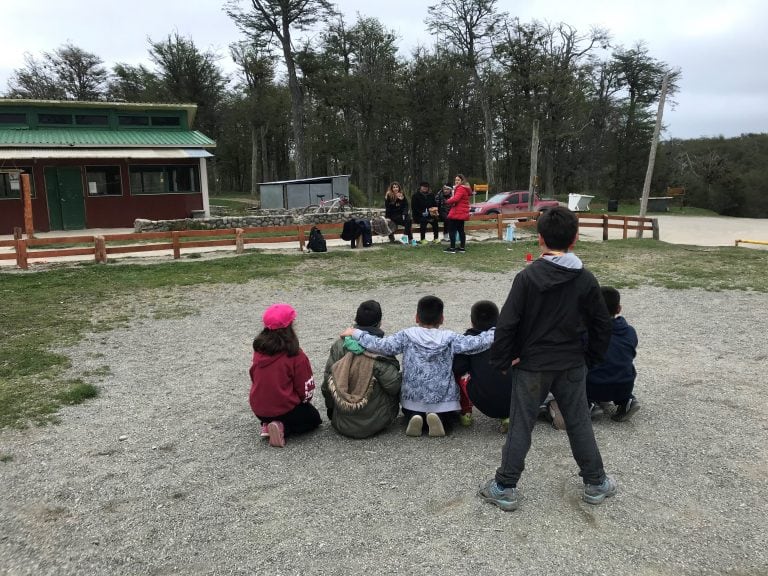 Alumnos del Instituto República Argentina de Río Grande, Tolhuin Tierra del Fuego