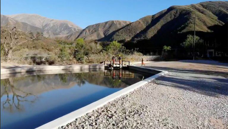 Inauguración de la obra de Río Toro. (Web)