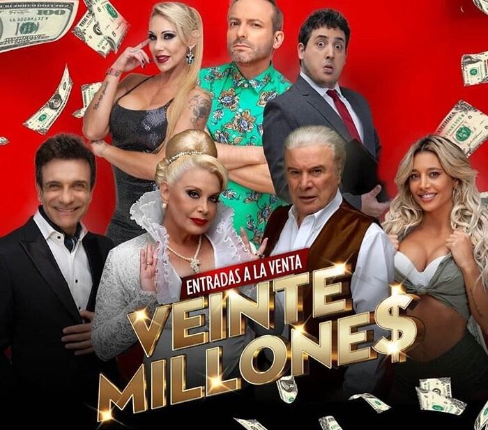 El afiche de "Veinte millones". (Instagram)