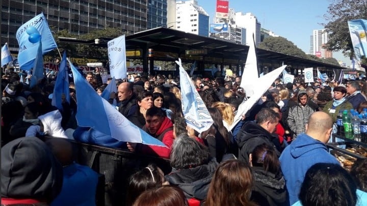 La concentración a favor de la vida