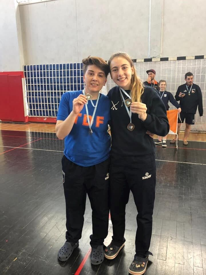 Las damas del U.R.C campeonas del Argentino de Selecciones