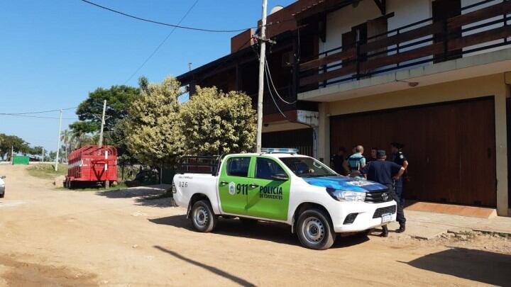 Casa del oftalmólogo que mató a su perro de tres balazos.