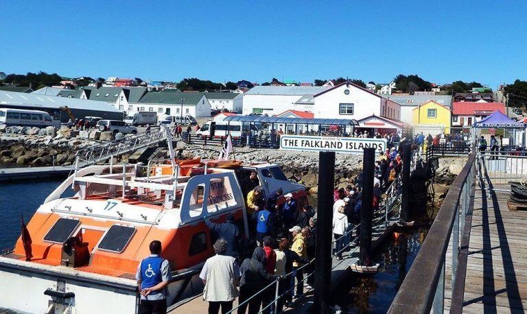 Malvinas limita el arribo de cruceros