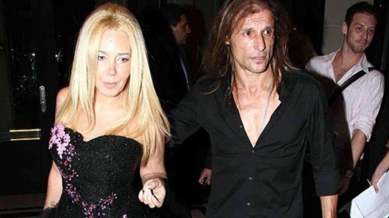 Mariana Nannis y Claudio Paul Caniggia.