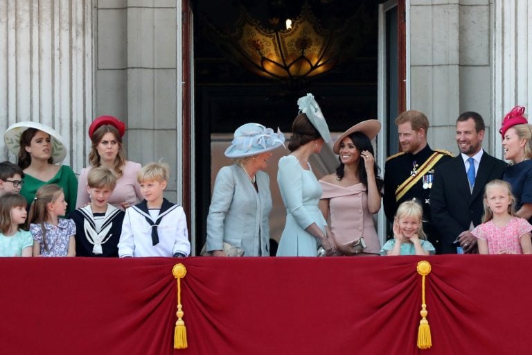 Cumpleaños de la Reina Isabel con la Familia Real