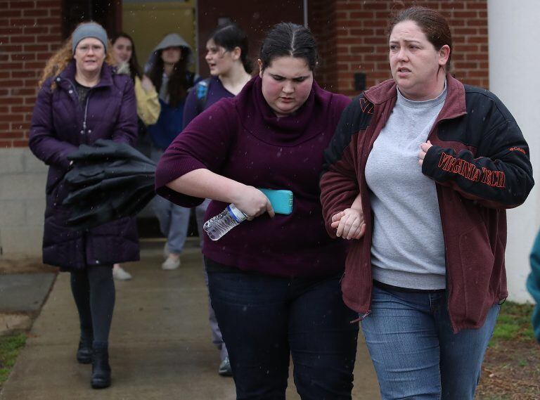 Murió el atacante del tiroteo en una escuela secundaria de Maryland. Foto: AFP.