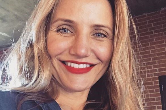 Cameron Diaz causó revuelo con sus fotos al natural.