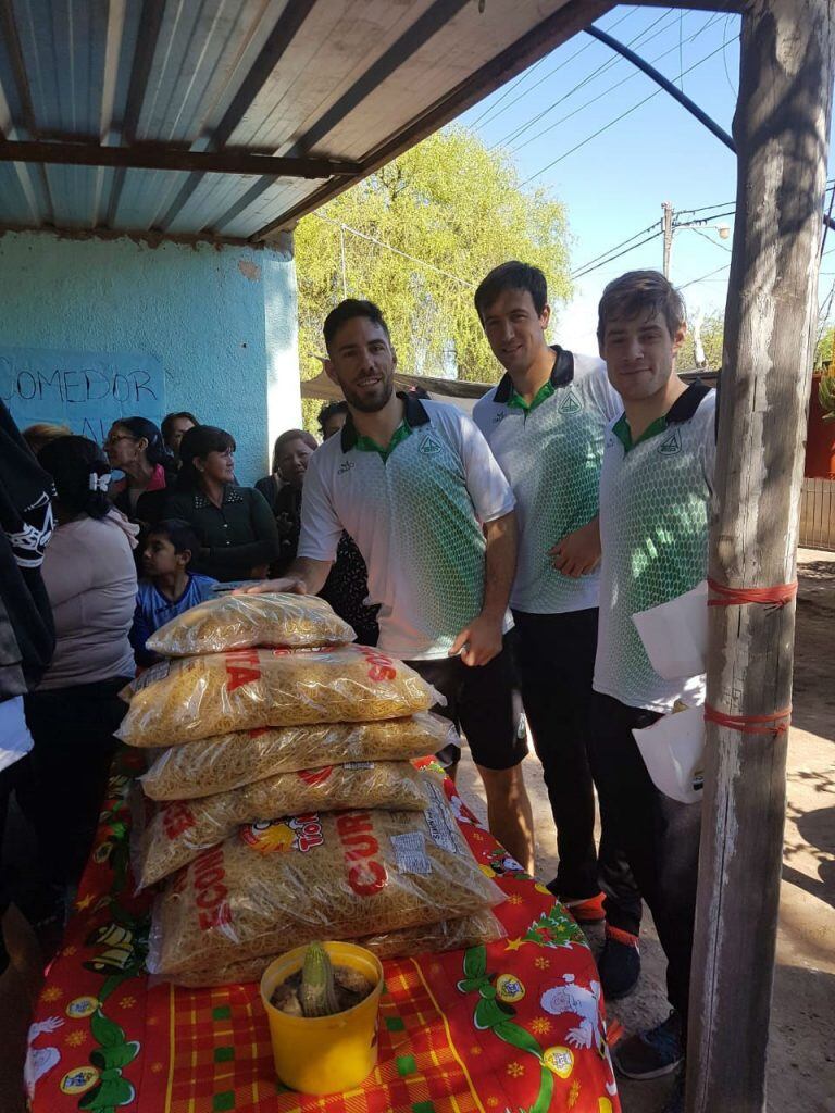 Barrio Parque visitó comedores en La Banda, Santiago del Estero.