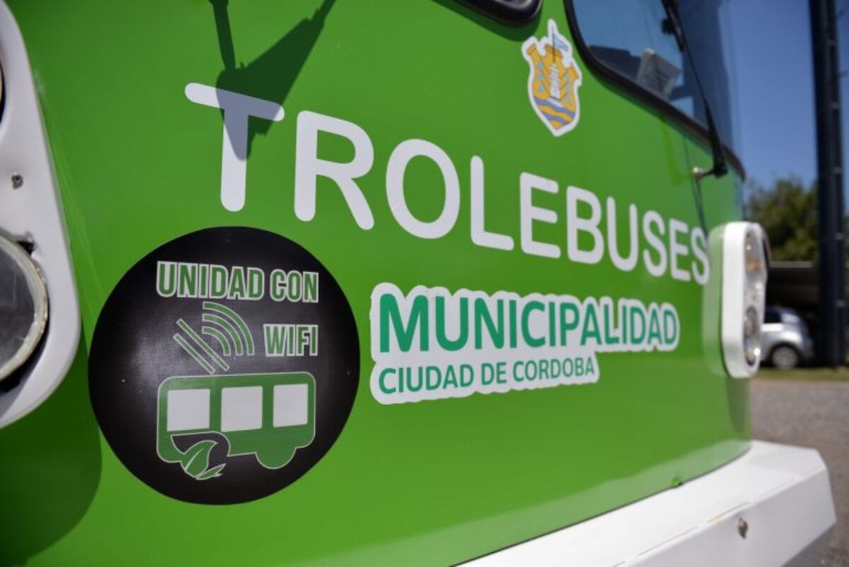 Los trolebuses de Córdoba ya cuentan con Wi-Fi