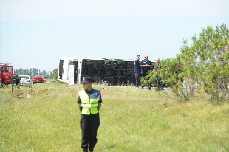 En el accidente murieron dos niñas. (Clarín)