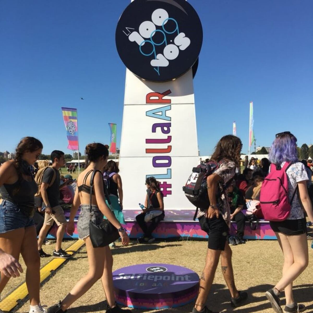 Lollapalooza: clausuraron locales gastronómicos por no estar inscritos en Ingresos Brutos