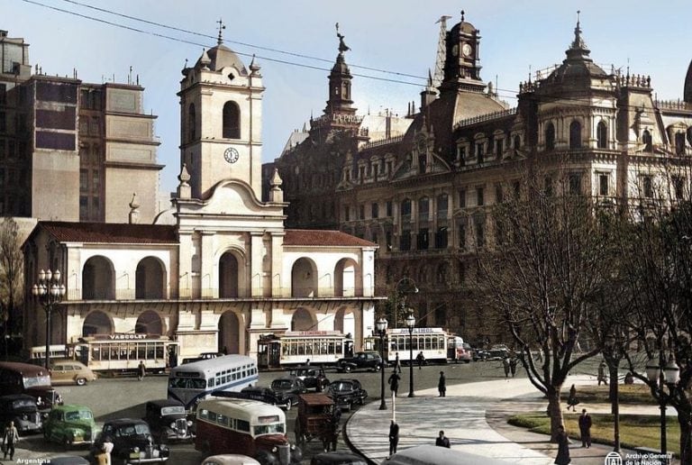 Vista hacia el Cabildo @argentinaencolor