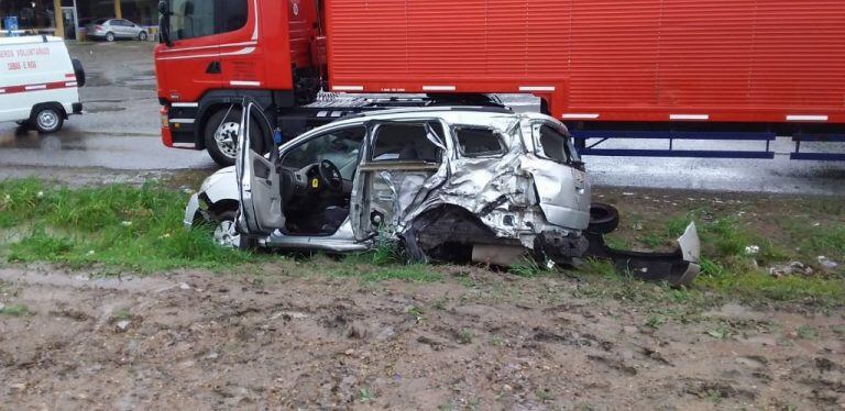 Accidente Ceibas
Crédito: Bomberos Voluntarios Ceibas