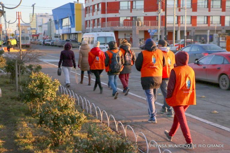 Río Grande contra el sedentarismo