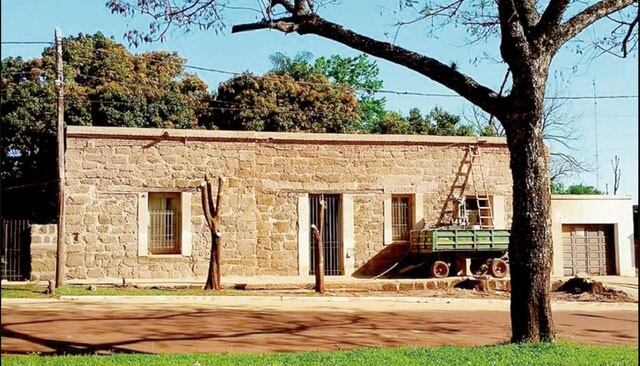 El cabildo de los guaraníes puesto en valor y reinaugurado este domingo en que Concepción de la Sierra cumple cuatro siglos. (Municipalidad de C. de la Sierra)