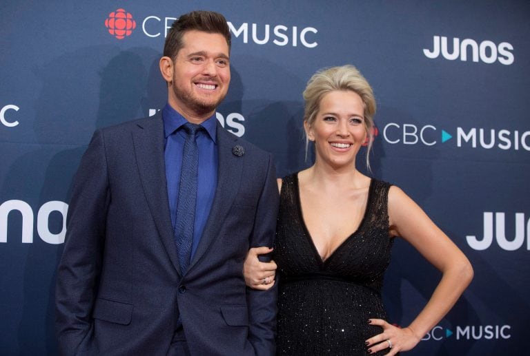 Michael Bublé y Luisana Lopilato esperan una nena. (Darryl Dyck/The Canadian Press via AP)