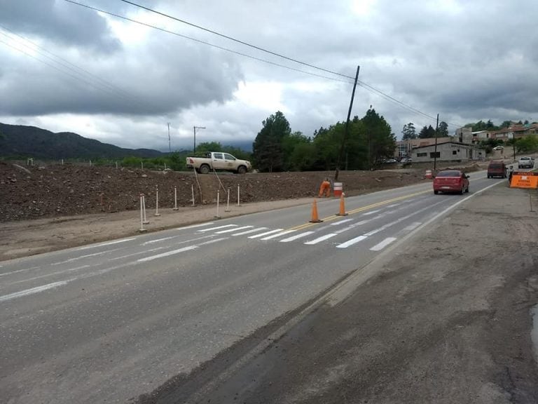 Comenzaron las obras viales en San Antonio