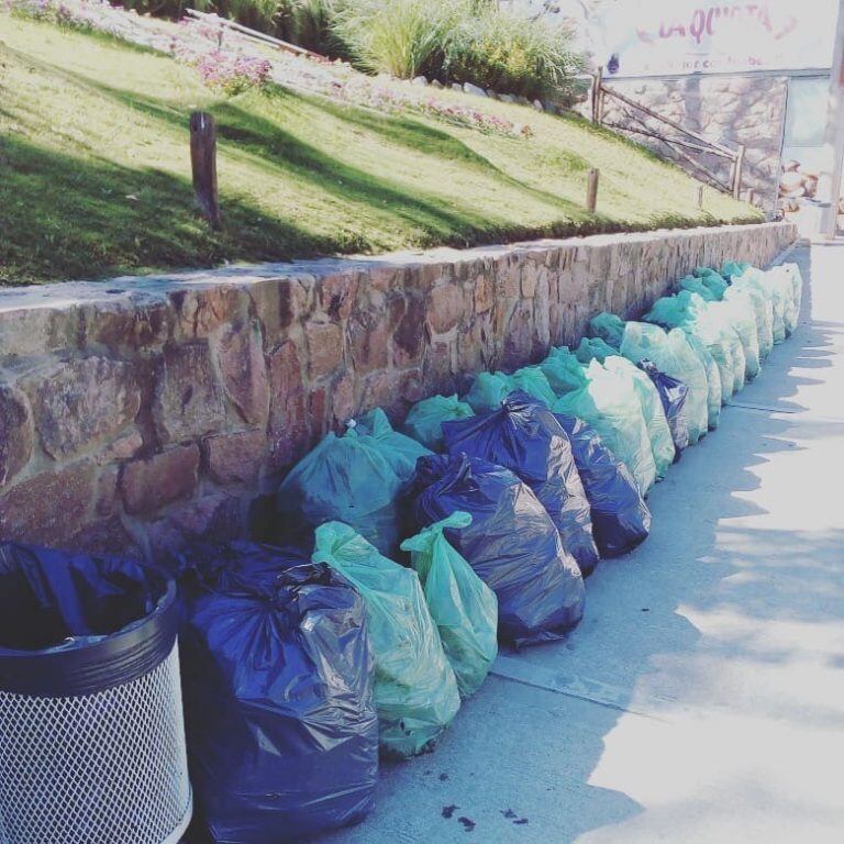 Jornada de limpieza en el Cerro de la Cruz