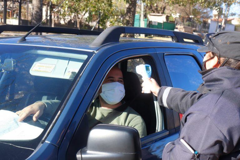 Incorporaron en Carlos Paz el registro de la temperatura corporal. (Foto: archivo).