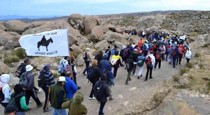 Peregrinación "Brocheriana" realizada en marzo del 2019.