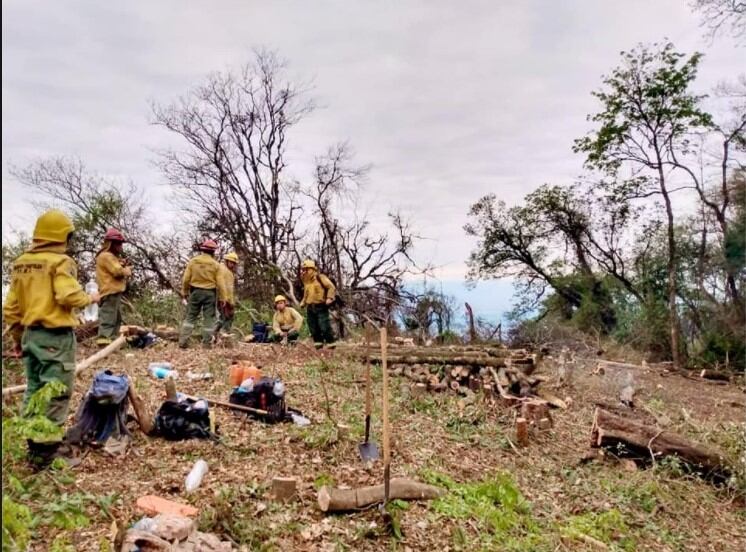 Se espera lluvias para el día miércoles, lo que permitiría garantizar el avance de las cuadrillas de combatientes, desde tierra.