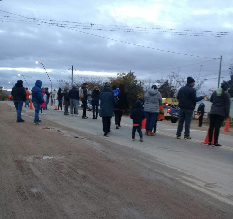 Reclamo por seguridad vial en Tanti