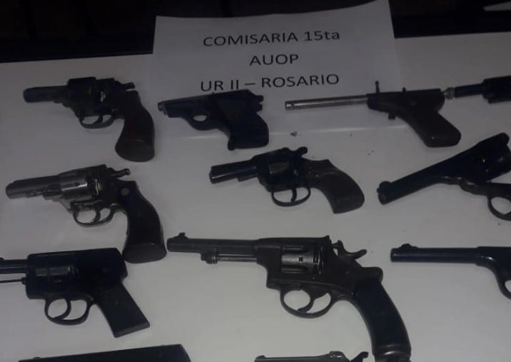 Demoraron a un anciano y le secuestraron un arsenal. (Ministerio de Seguridad)